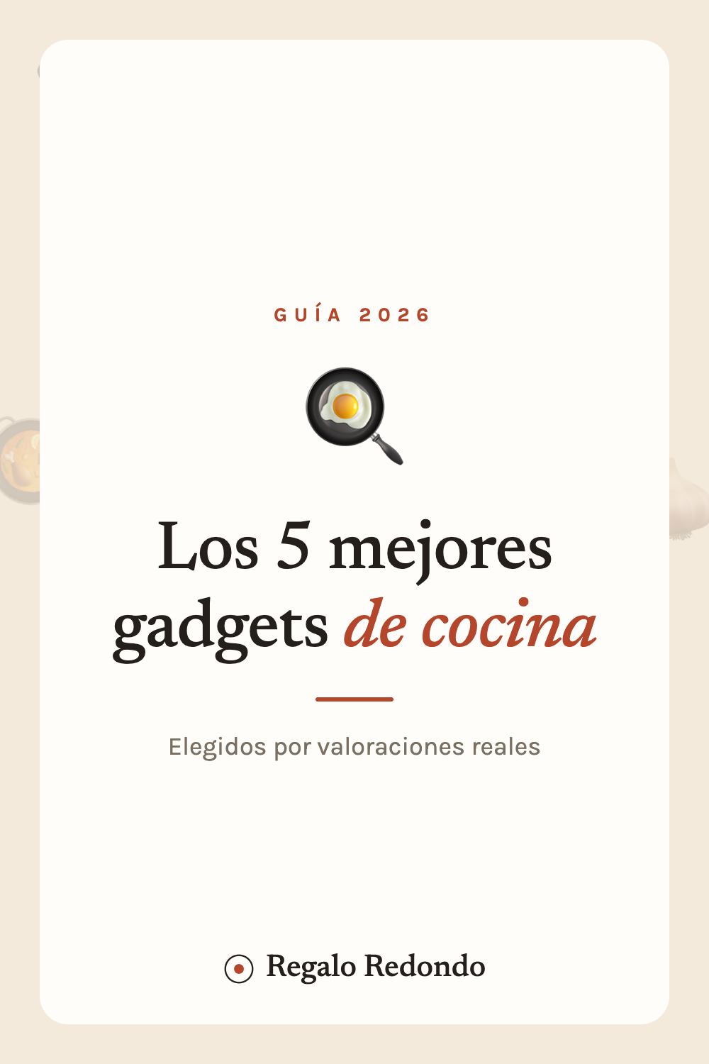 Los 5 mejores gadgets de cocina (2026) — portada de la guía