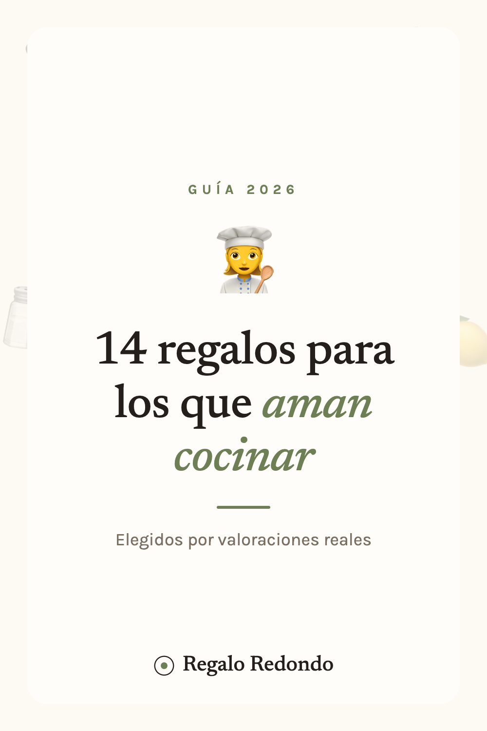 14 regalos para los que aman cocinar — guía visual
