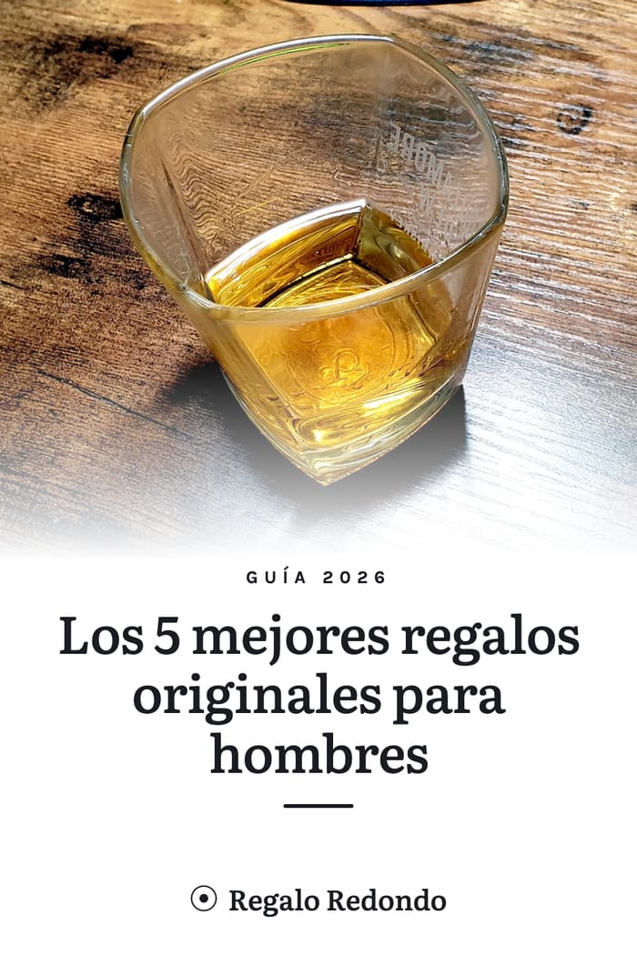 Los 5 mejores regalos originales para hombres (2026) — guía visual