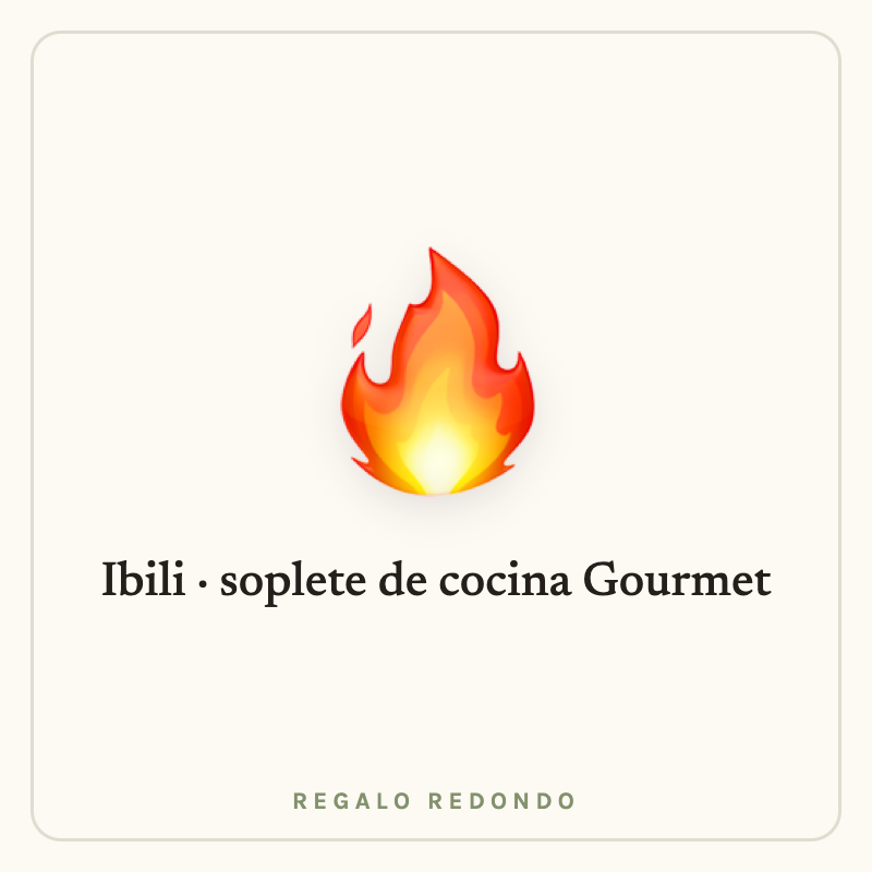 Ilustración de un soplete de cocina