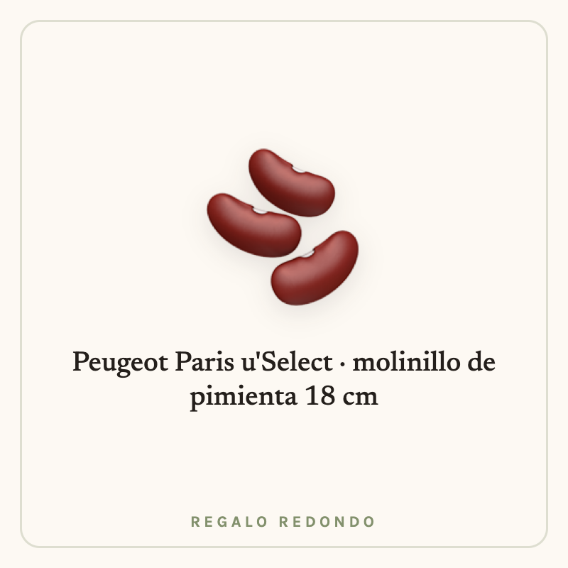 Ilustración de un molinillo de pimienta de madera