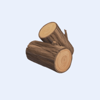 Ilustración de una tabla de cortar de madera de acacia