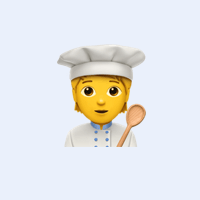 Ilustración de dos delantales de cocina a juego