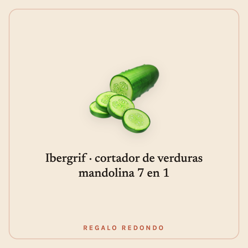 Ilustración de un cortador de verduras tipo mandolina con recipiente