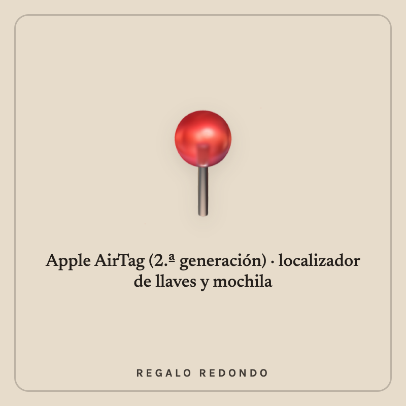 Ilustración de un localizador Apple AirTag de segunda generación